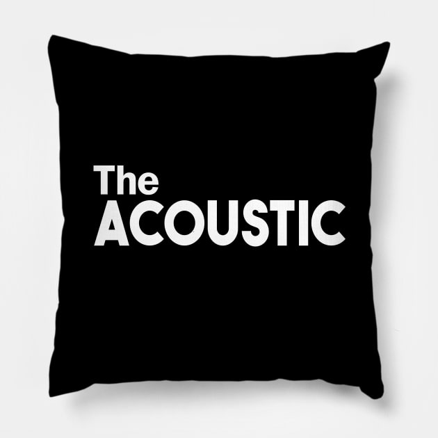 The Acoustic Song Album Genre Matching Family Pillow by figandlilyco