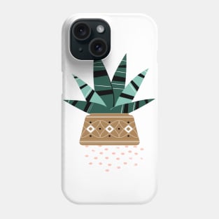 Zebra Haworthia Plant Phone Case