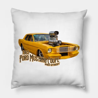1965 Ford Mustang Coupe Pro Street Pillow