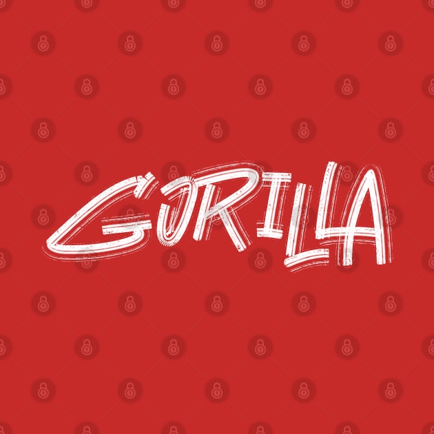 Gorilla Handwritten Series by Toudji.co