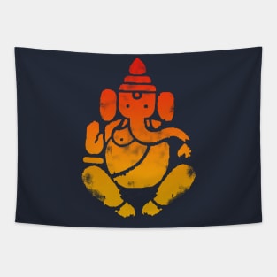 Ganesha Gradient Print Tapestry