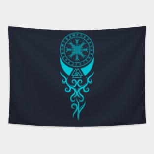 Aegishjalmur Helm of Awe Viking Nordic Runes Gift Present Tapestry