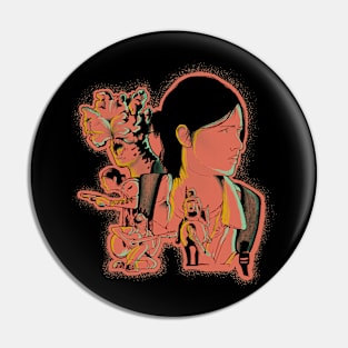 ELLIE videogame zombie gaming Pin