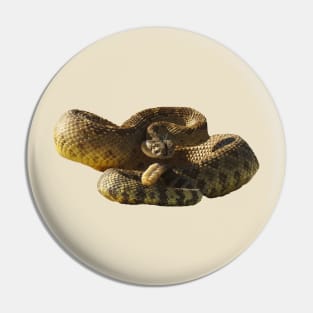 Rattlesnake, Reptiles, wildlife, gifts, Deadly Silence Pin