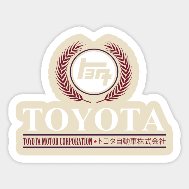 Toyota Vintage OK sticker