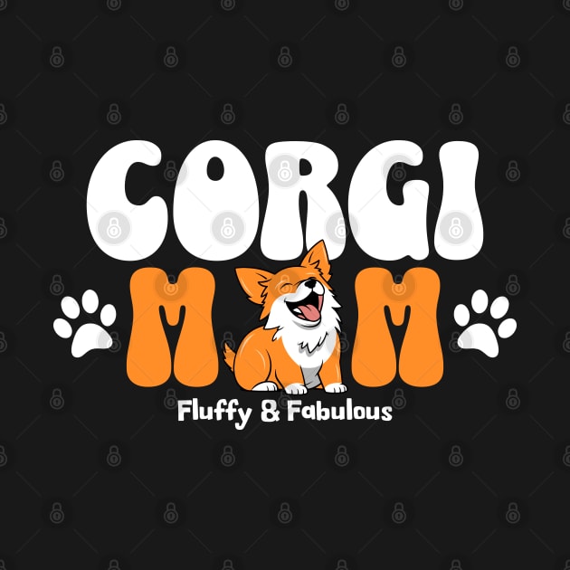 Corgi Mom by Madfido