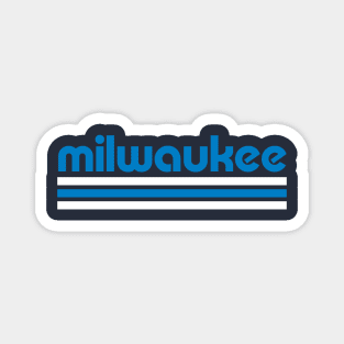 Retro Milwaukee Stripes Magnet