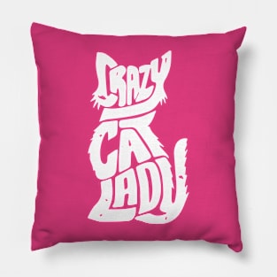 Crazy cat lady Pillow