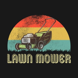 vintage retro lawn mower T-Shirt