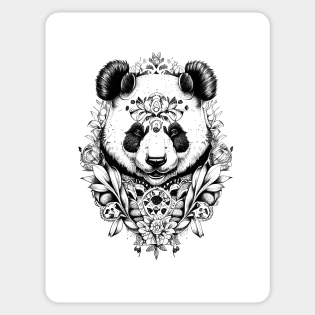 Panda tattoo, Bear tattoos, Panda art