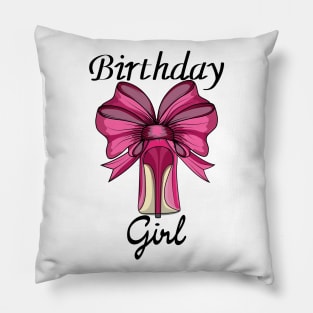 Birthday Girl - High Heel Pillow