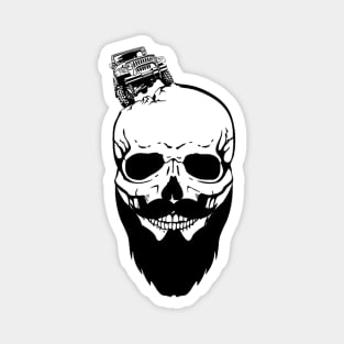 Bearded Jeeper Logo Magnet