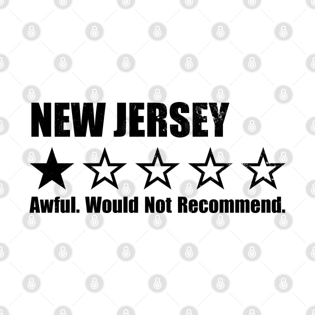 New Jersey One Star Review by Rad Love