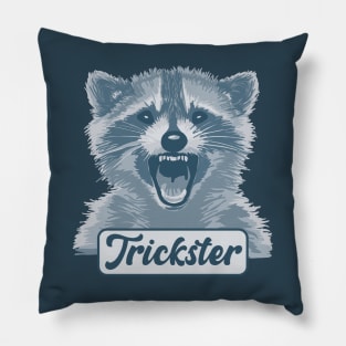 Raccoon Trickster Pillow