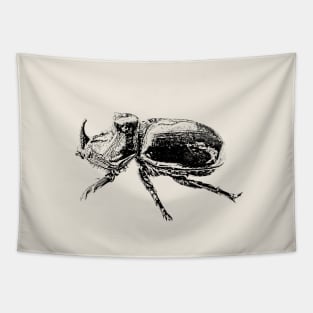 Rhinoceros beetle Tapestry