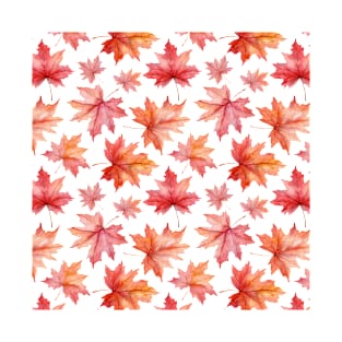 Autumnal leaves pattern #3 T-Shirt