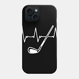 Golf Heartbeat Phone Case