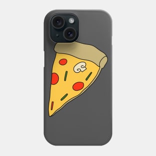 Pizza Slice with One Mushroom Phone Case