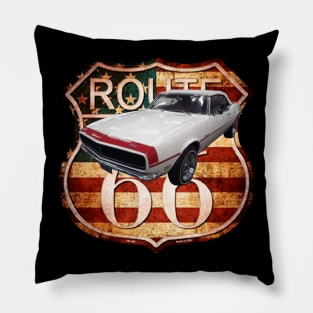 Camaro Route 66 Pillow