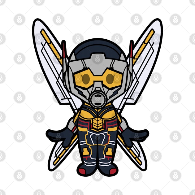 Wasp Chibi by bonekaduduk