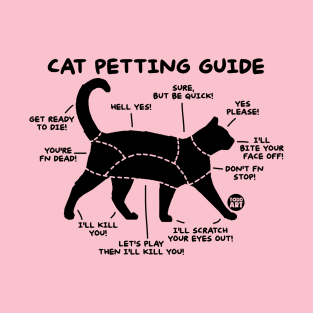 cat petting T-Shirt