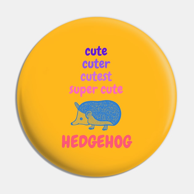 Cute, Cuter, Cutest... Super Cute Hedgehog! Pin by Green Paladin