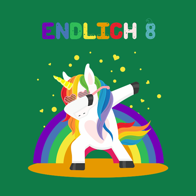 8th birthday unicorn by NI78