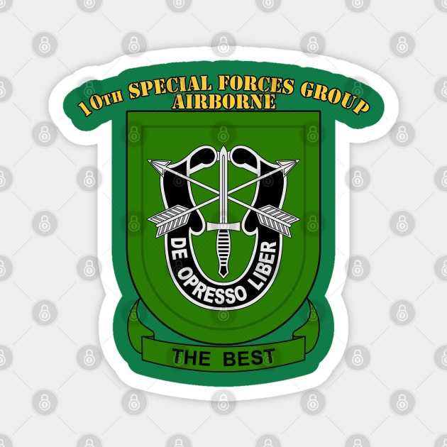 10th Special Forces Group Magnet by MBK