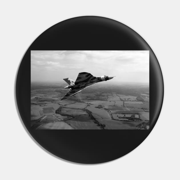 Vulcan Bank - Mono Pin by aviationart