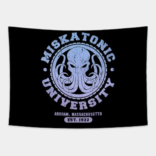 Miskatonic University / Watercolor Design Styles Tapestry