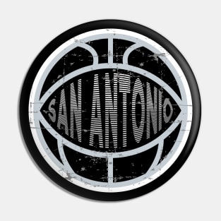 San Antonio Basketball 2 Pin