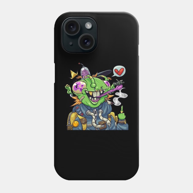 Crazy Frog Phone Case by LIKNPAPAK