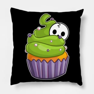 Spoopy Kawaii Cute Halloween Cupcake Pillow