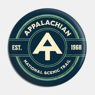 Appalachian National Scenic Trail AT Round Vintage Pin