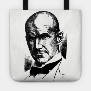 Eugene V. Debs Silhouette - Democratic Socialist, Leftist, Socialism Tote