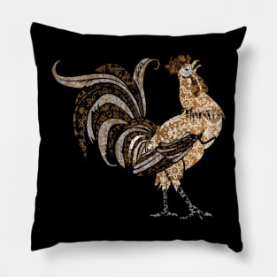 Le Coq Gaulois (The Gallic Rooster) Pillow