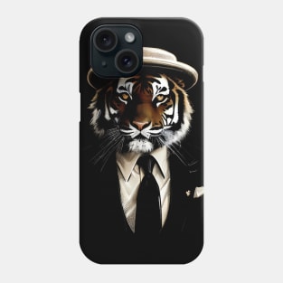 Posh Golfer Tiger - Millionaire Cat Phone Case