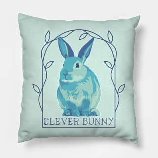 Clever Bunny Pillow