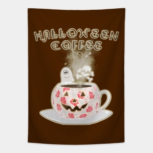 Halloween Coffee Tapestry