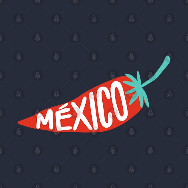 Mexico Hot Pepper by Mako Design 