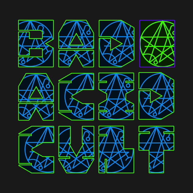 Bad Acid Cult - Tab Slab Logo by Blackreach Studios