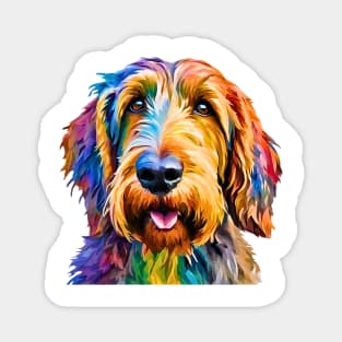 Pop-Art Otterhound Impressionism Magnet