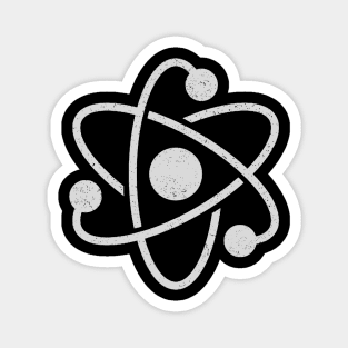 Atomic Atom Minimalist Symbol Magnet