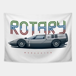 rotary rocket Tapestry