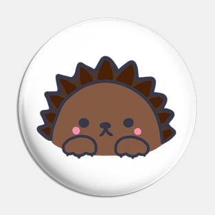 cute kawaii hedgehog Pin