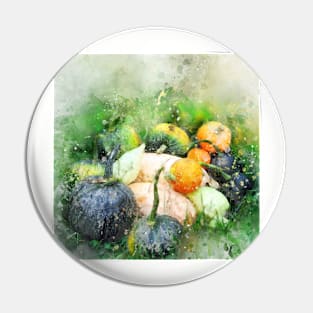 Fall Pumpkin Harvest Pin