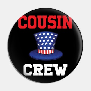 4th of july Cousin Pin