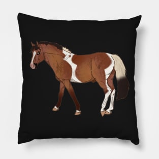 Paint Horse Pillow