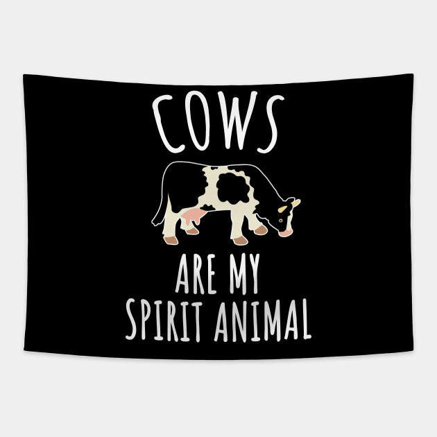 Cows are my spirit animal Tapestry by LunaMay