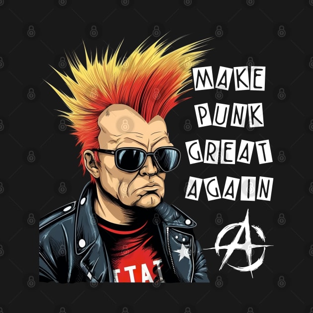 Trump Punk Rock Star - Make Punk Great Again by ShirtFace